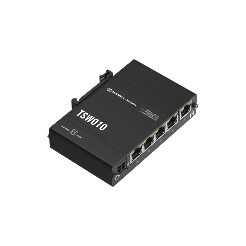   Switch   Switch indust 5 ports 100Mbits rail din IP30 TSW010
